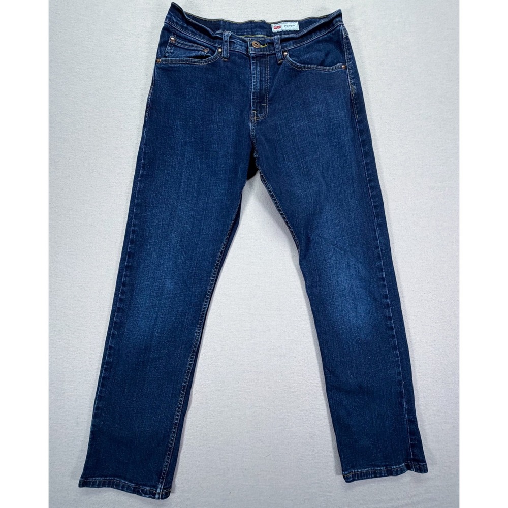 Wrangler Athletic Fit Jeans Mens 30x30 Blue Stretch Denim